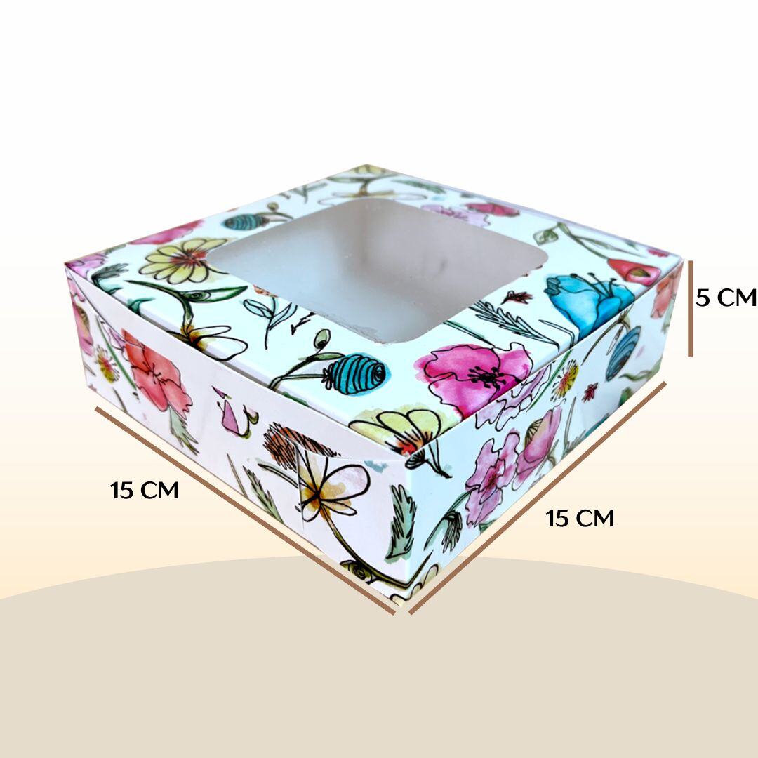 caja 15x15 FLORES